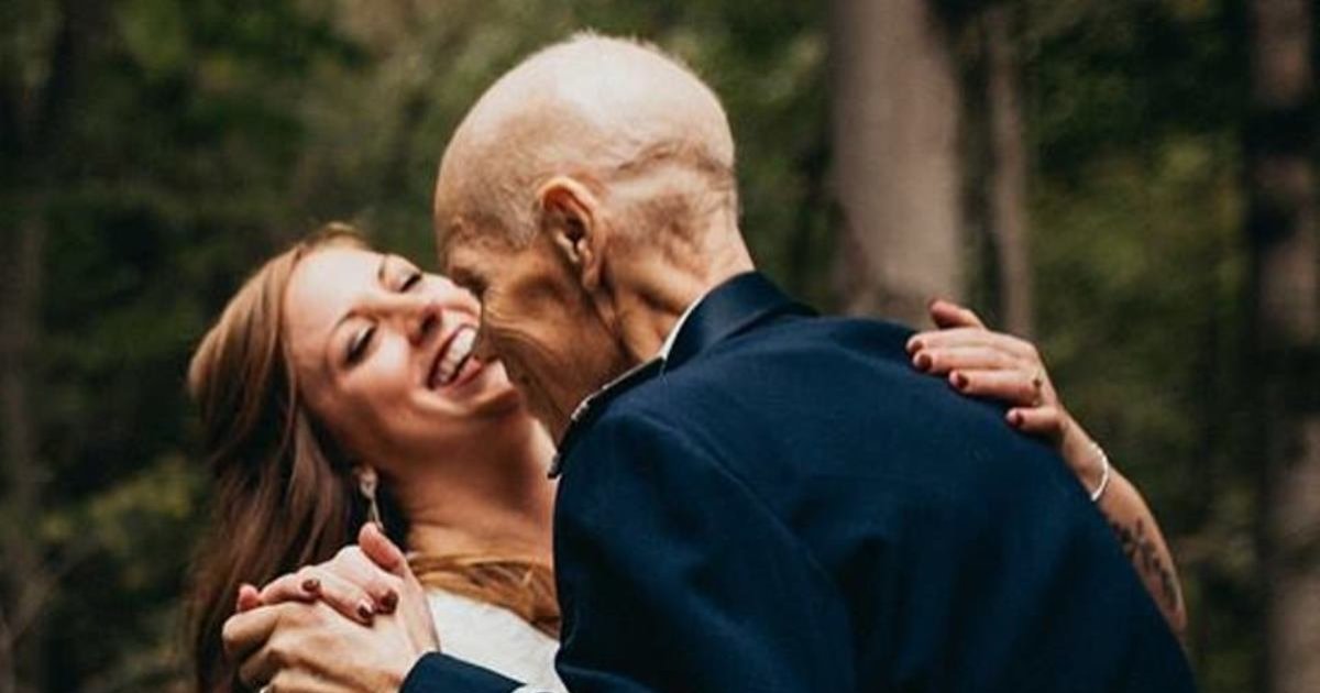 A Daughter's Love BrideToBe Does an Early Wedding Dance With Her Dad