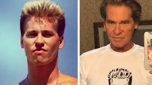 Val Kilmer has two pictures of himself that are 33 years apart