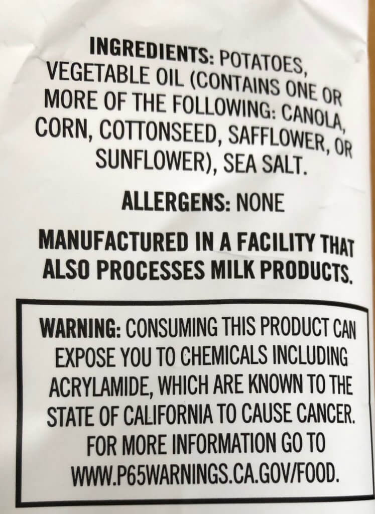 california proposition 65 bag