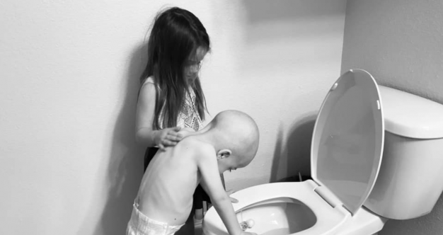 This Is Childhood Cancer": Viral Photo of 4-Year-Old Boy Battling ...