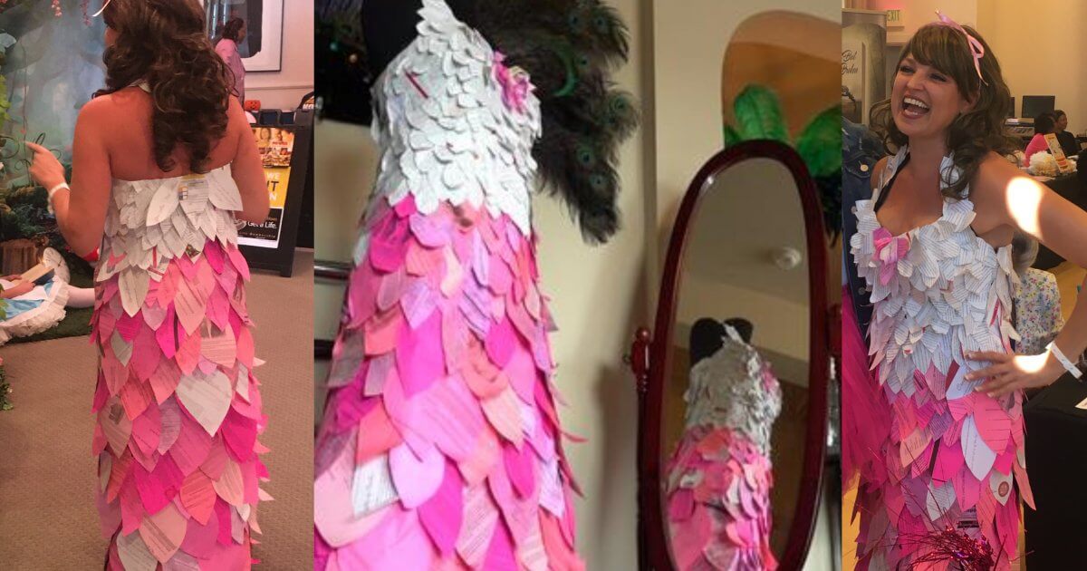 Best Thing Ever Texas Breast Cancer Survivor Makes a Stunning Dress