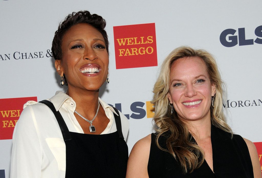 Robin Roberts and Amber Laign