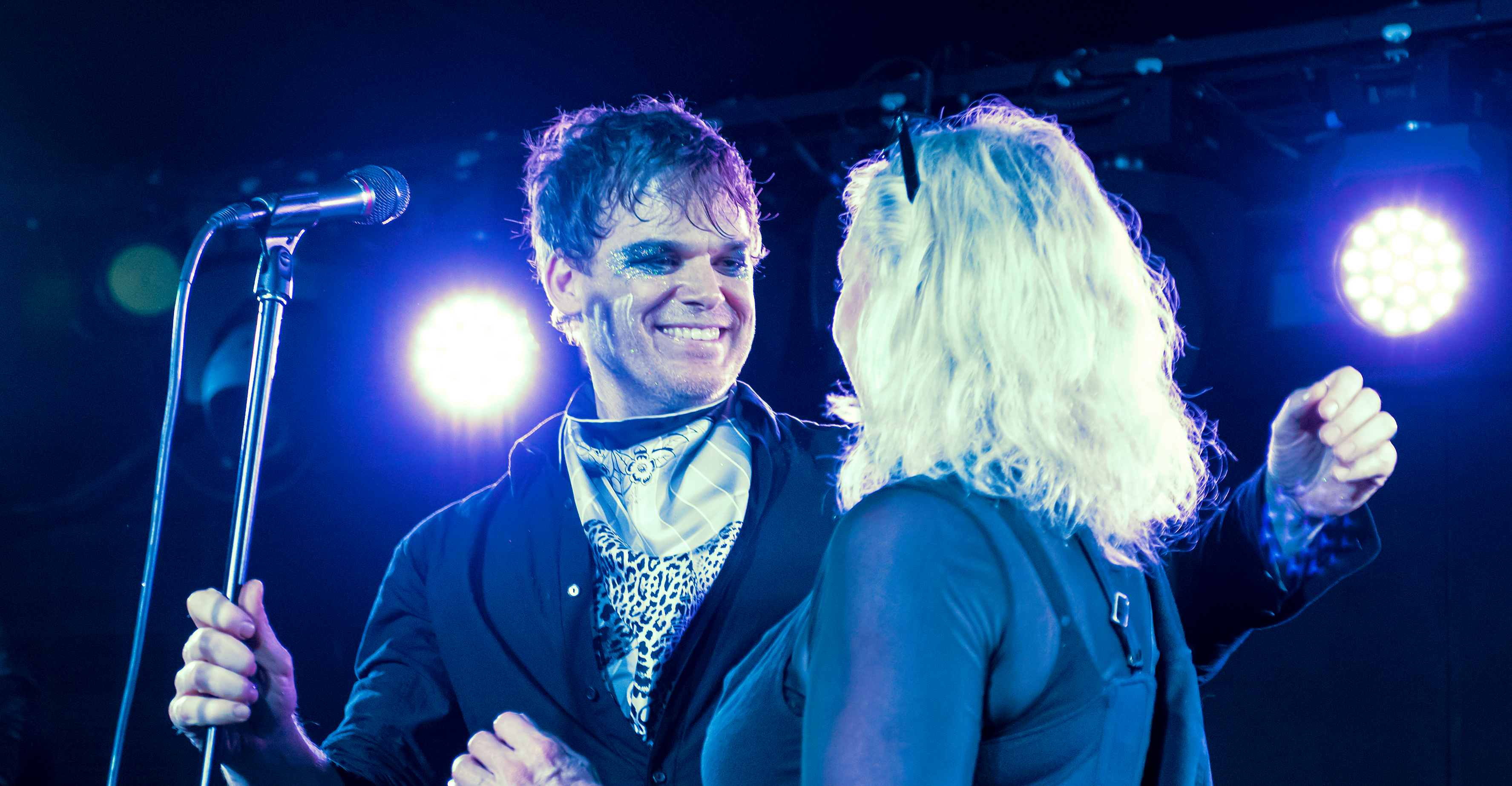 Michael C. Hall and Debbie Harry