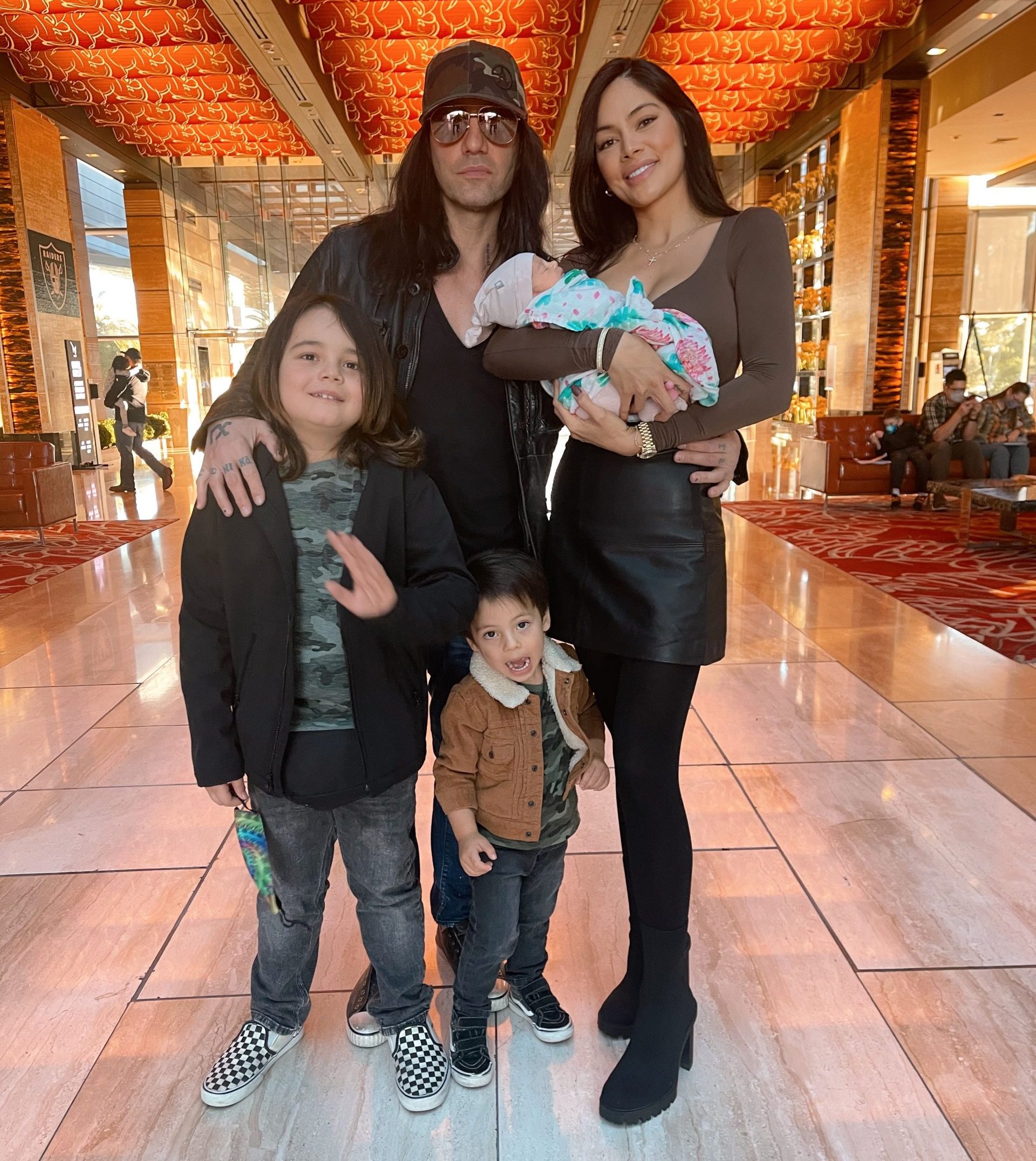 criss angel family