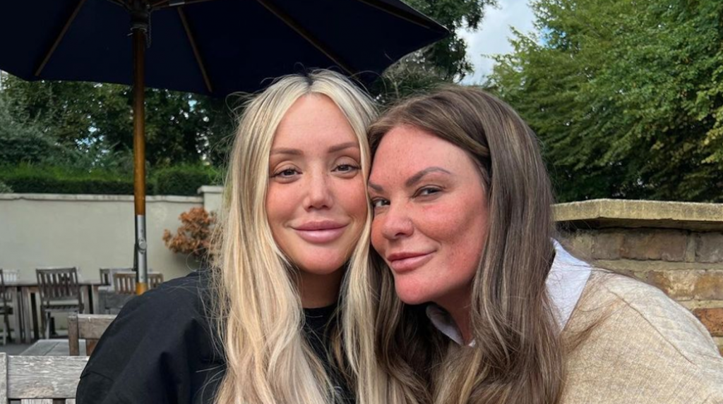 Charlotte Crosby and her mother Letitia
