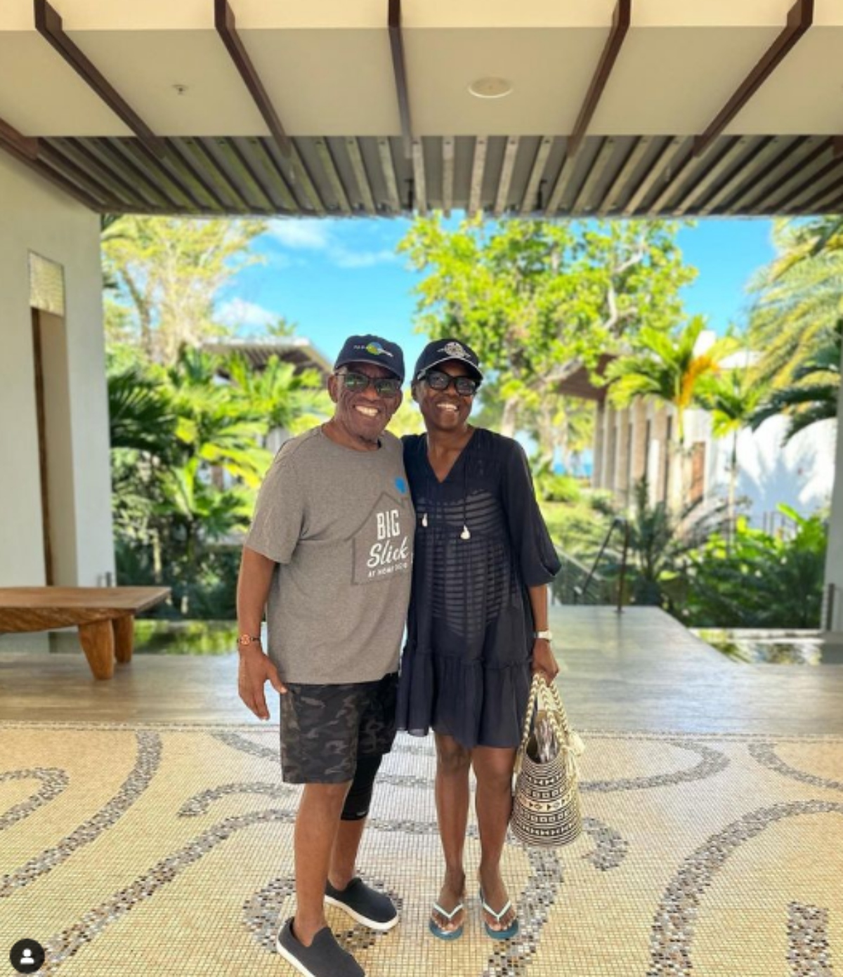 Al Roker and wife Deborah Roberts 